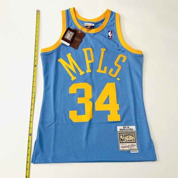 Mitchell & Ness Other - Shaquille O'Neal Mitchell & Ness Lakers And MPLS 2001-02  Jersey Men's Small New
